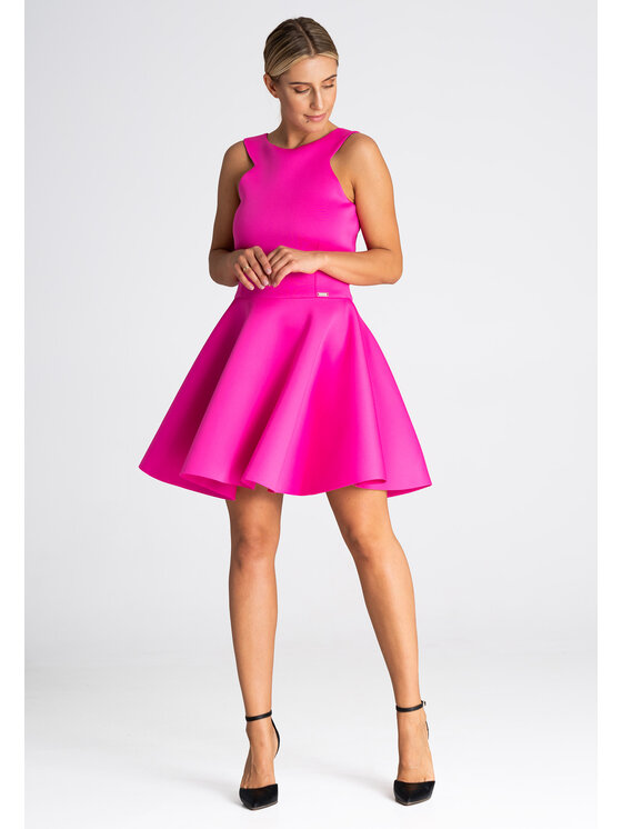 FIGL FIGLFIGL Vestito M973 Rosa Regular Fit