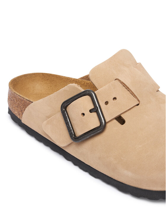 Birkenstock Birkenstock Natikači Boston Wire Buckle 1031573 Svetlo bež
