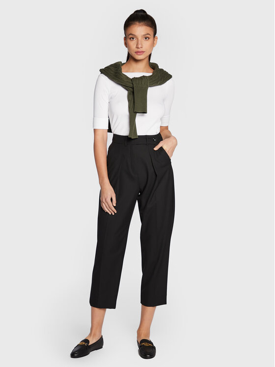 LAUREN RALPH LAUREN Lauren Ralph Lauren Bluzka 200654963 Biały Regular Fit