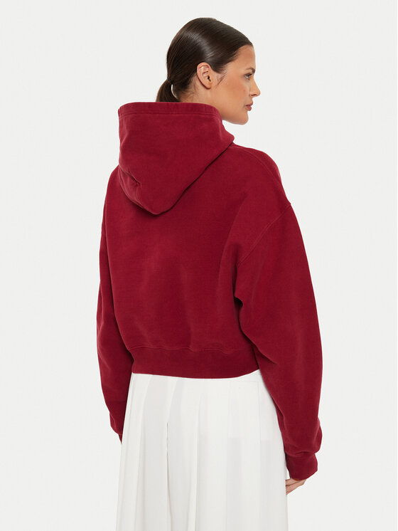 Tommy Jeans Tommy Jeans Felpa Varsity DW0DW19291 Rosso Relaxed Fit