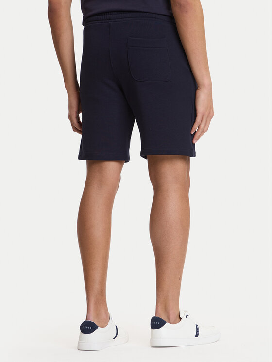 Guess Guess Sportovní kraťasy M6GD12 K3020 Tmavomodrá Slim Fit