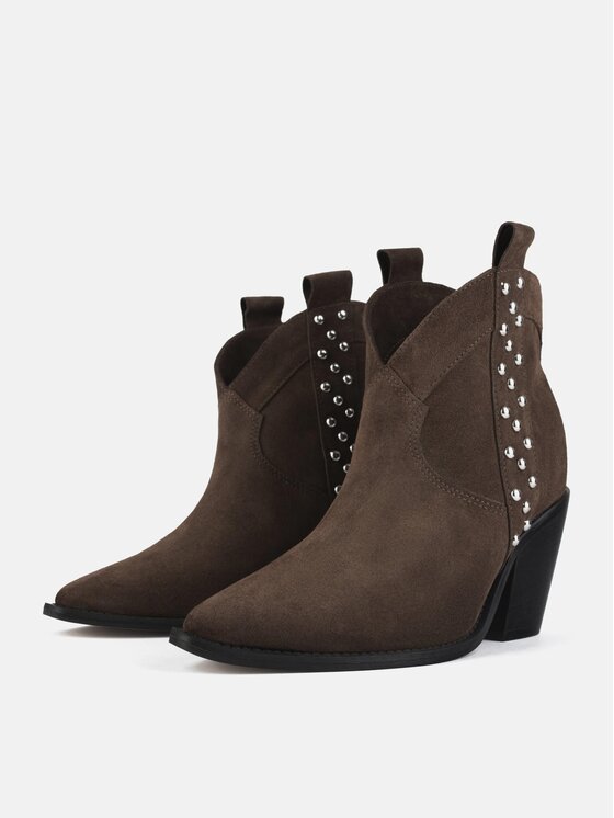 L37 L37 Polokozačky ELECTRIC FEEL Hnědá