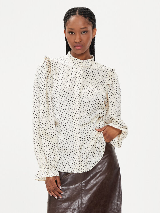 Bruuns Bazaar Bruuns Bazaar Halenka Acacia Fria BBW3195 Écru Regular Fit