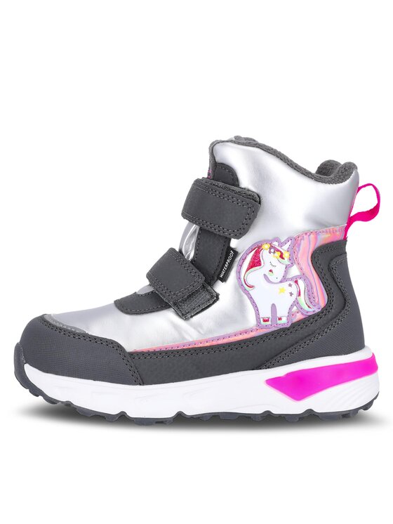 ZigZag ZigZag Снігоходи Hidol Kids Boot w/Lights WP Z234125 Сірий