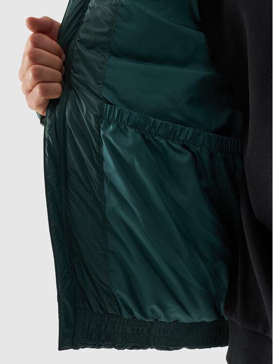4F 4F Kurtka puchowa TDJAM480 Zielony Regular Fit