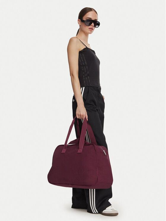 adidas Ročna torba Bowling Bag KR9045 Bordo rdeča