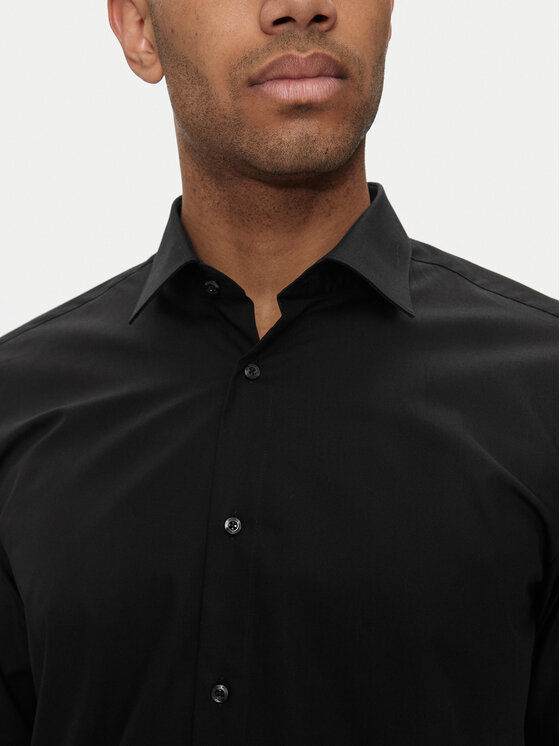 HUGO Hugo Cămașă Valerio 50519812 Negru Modern Fit