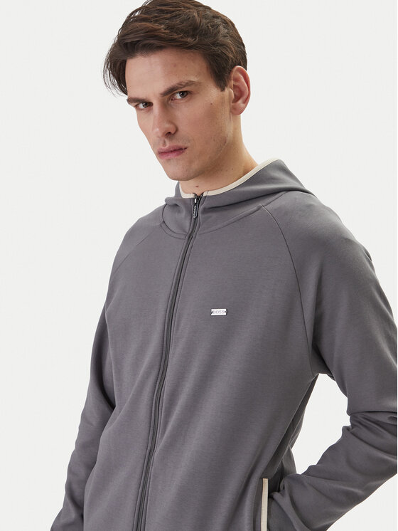 BOSS BOSS Bluză Sense 50557206 Gri Regular Fit
