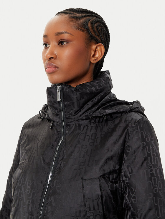 Armani Exchange Armani Exchange Bunda pro přechodné období XW000213 AF10852 FC040 Černá Regular Fit