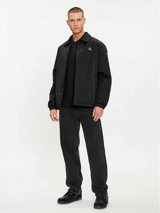 Calvin Klein Jeans Calvin Klein Jeans Μπουφάν μεταβατικό Skater J30J325343 Μαύρο Regular Fit