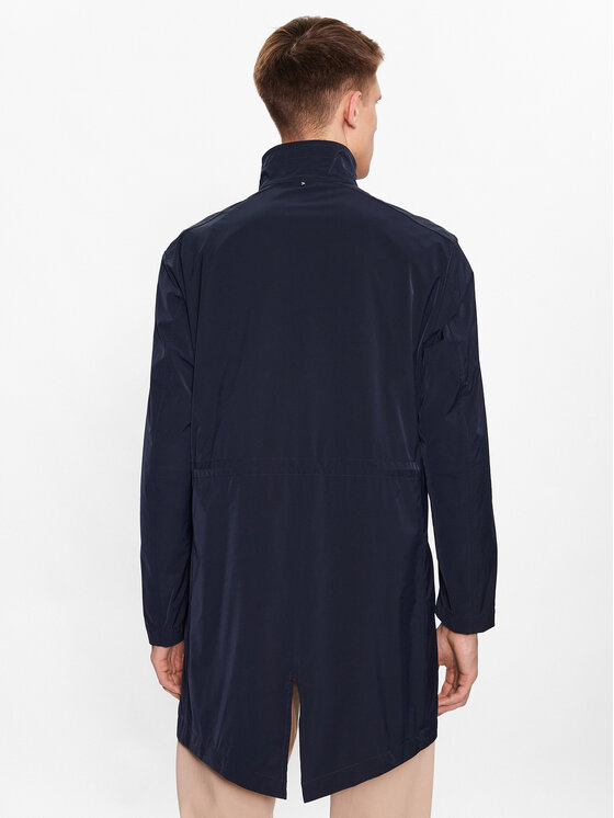 BOSS BOSS Prijelazni kaput 50488472 Tamnoplava Relaxed Fit