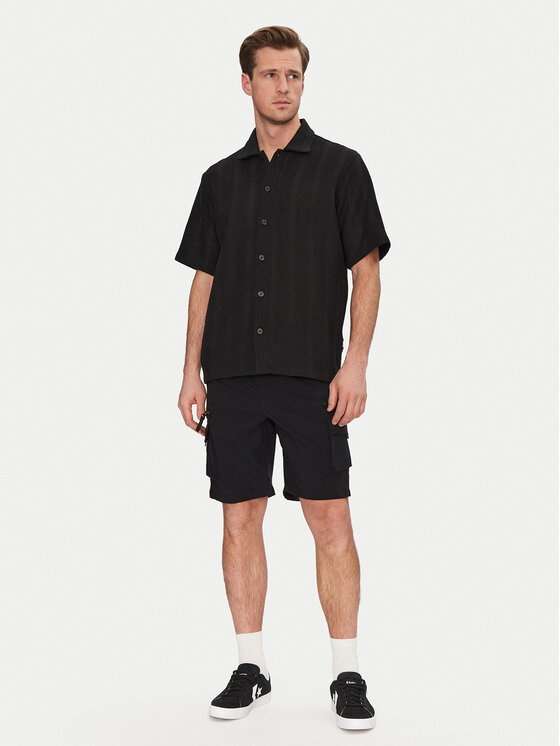 Resteröds Resteröds Ing Kirk 10251 7400 Fekete Regular Fit