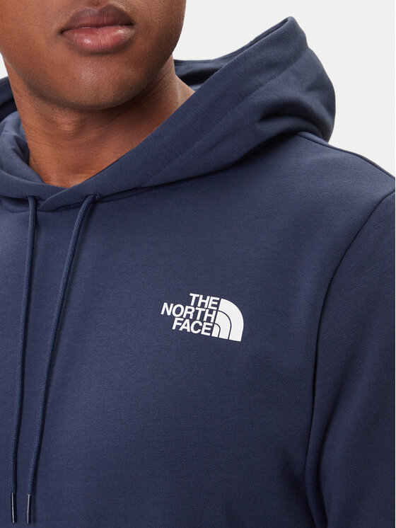 The North Face The North Face Bluza Simple Dome NF0A89FC Granatowy Regular Fit