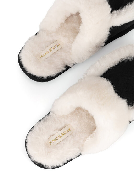 Home & Relax Home & Relax Kapcie HR-01 Czarny