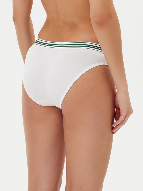 Lacoste Lacoste Klašične gaćice 8F8185 Bijela
