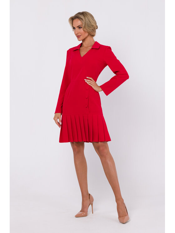Made of Emotion Made of Emotion Abito da cocktail M752 Rosso Modern Fit