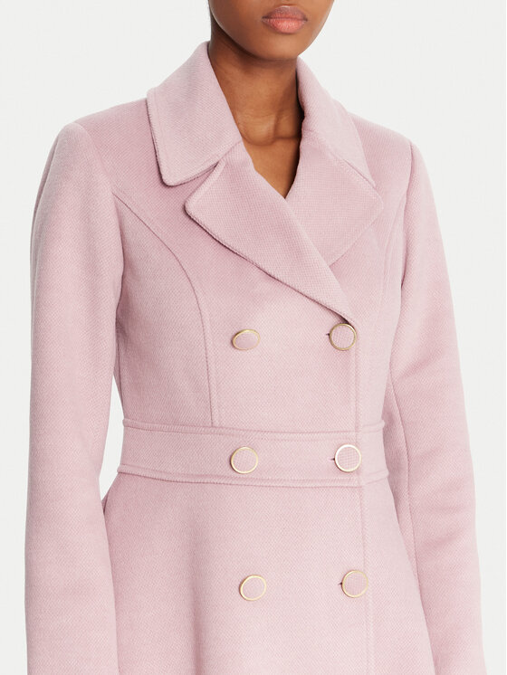 Rinascimento Rinascimento Übergangsmantel CFC0125851003 Rosa Slim Fit