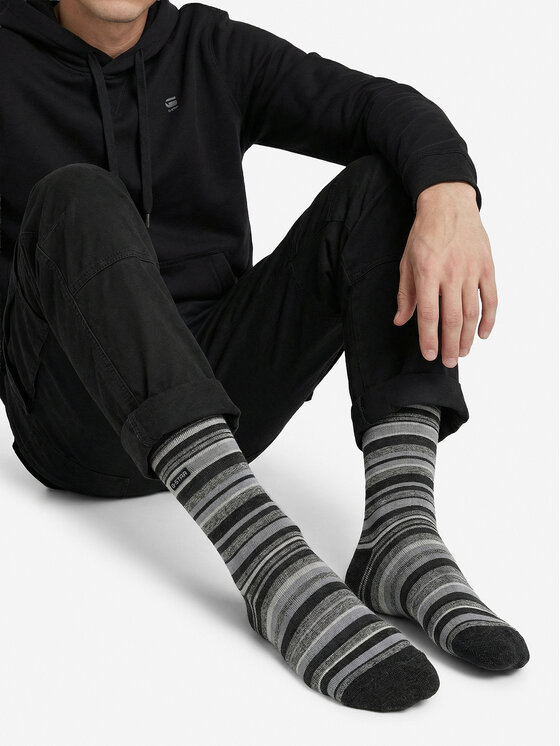 G-Star Raw G-Star Raw Σοσόνια AS_G-STAR_W_047_SS25 (3-PACK) Μαύρο