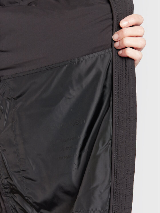 Calvin Klein Calvin Klein Vatovaná bunda Seamless Lofty K20K204691 Černá Regular Fit