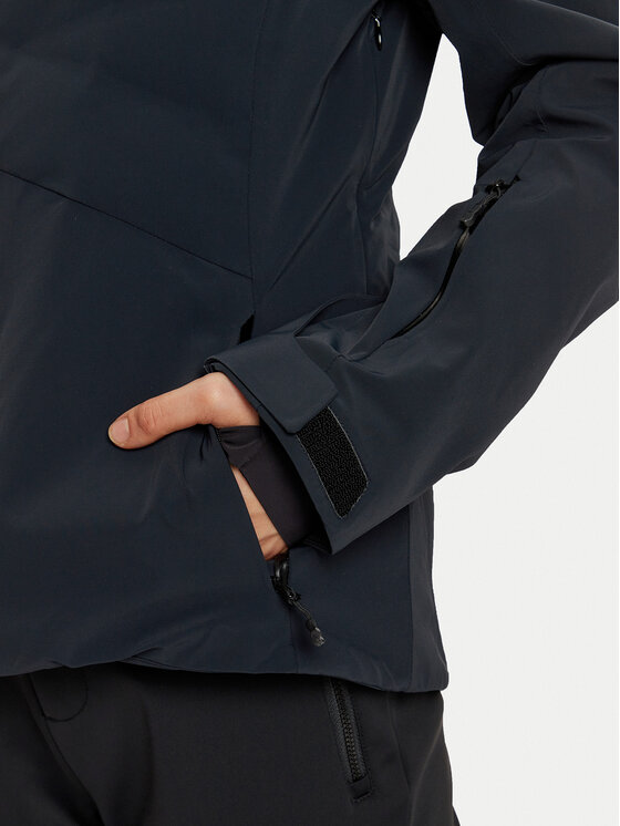 4F 4F Lyžiarska bunda 4FWAW24TTJAF584 Čierna Slim Fit
