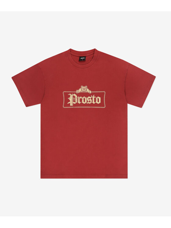 PROSTO. PROSTO. Koszula Bull Czerwony Regular Fit