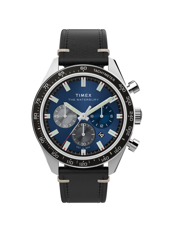 Timex Timex Hodinky TW2Y18600 Čierna