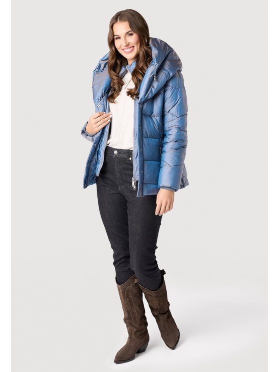 QUIOSQUE QUIOSQUE Zimné bundy QUIOSQUE 9VF002304 Strieborná Regular Fit