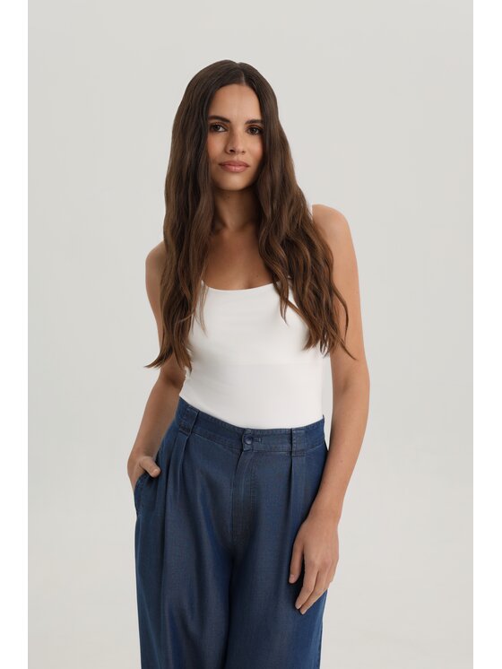 Deni Cler Milano Deni Cler Milano Spodnie materiałowe W-DC-5241-F2-I1-58-1 Granatowy Loose Leg