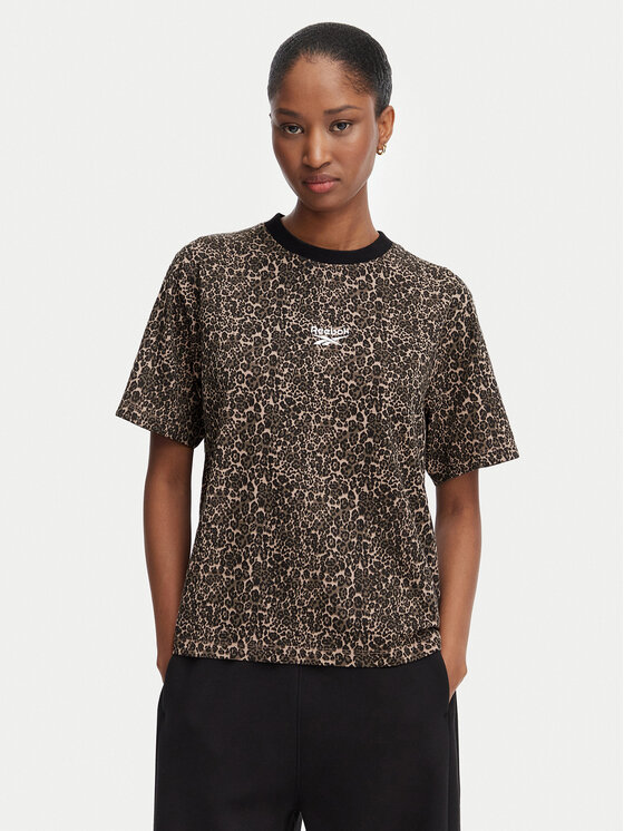 Reebok Tricou Elizieta RK25710CCW Maro Regular Fit