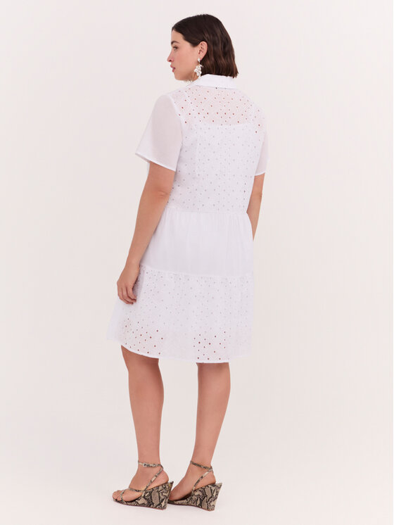 Fiorella Rubino Fiorella Rubino Abito da sera 7085T001769N0S1 Bianco A-Line Fit