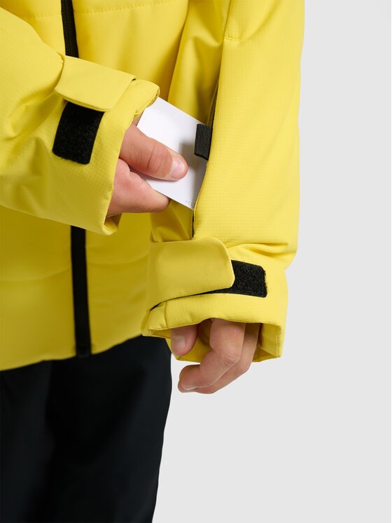 4F 4F Giacca da sci 4FJRAW25TTJAM1064-71S Giallo Regular Fit