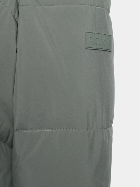 Roxy Roxy Пуховик Better Weather Jckt ERJJK03567 Зелений Regular Fit