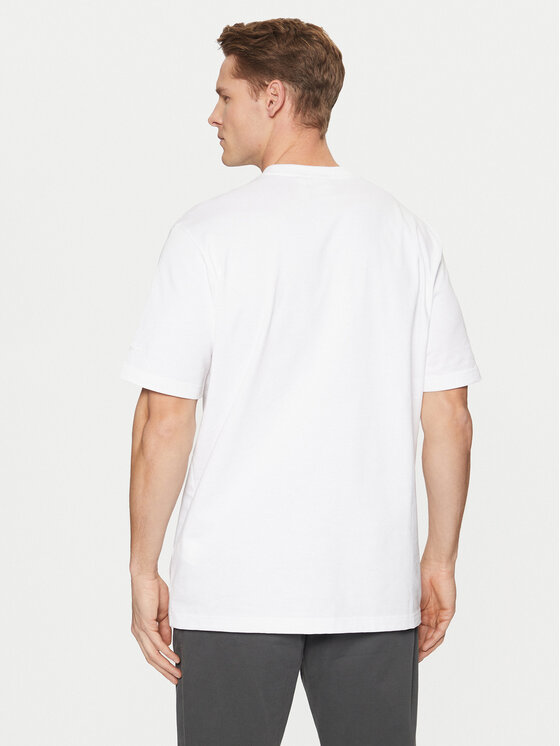 adidas adidas Marškinėliai Graphic Tee JC8365 Balta Regular Fit