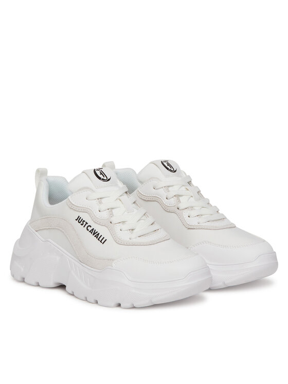 Just Cavalli Just Cavalli Sportcipők 78RA3SL5 Fehér
