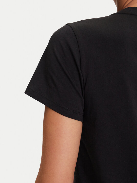 Liu Jo Sport Liu Jo Sport T-Shirt TF5162 JS923 Μαύρο Regular Fit