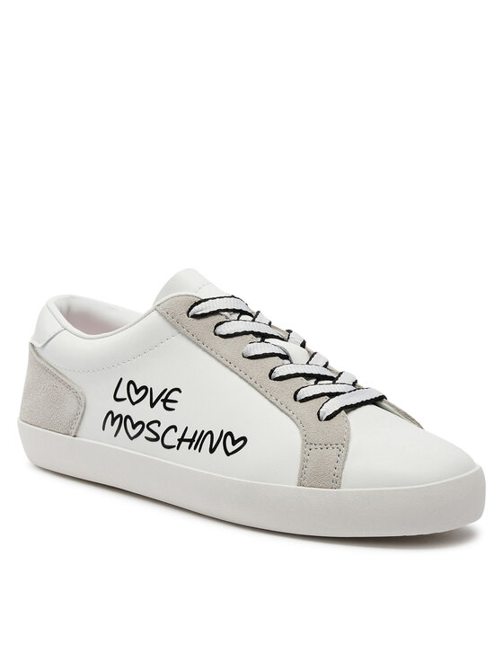 LOVE MOSCHINO LOVE MOSCHINO Sneakersy JA15512G0IIAC10A Biały