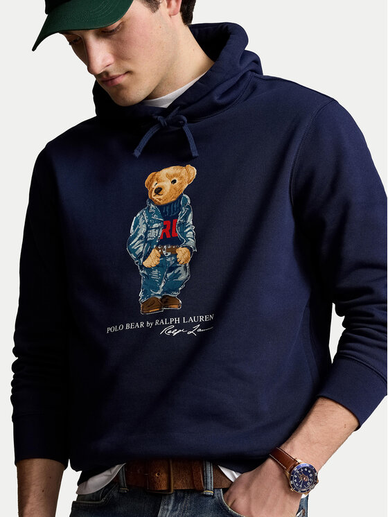 Polo Ralph Lauren Polo Ralph Lauren Mikina 710953719002 Tmavomodrá Regular Fit