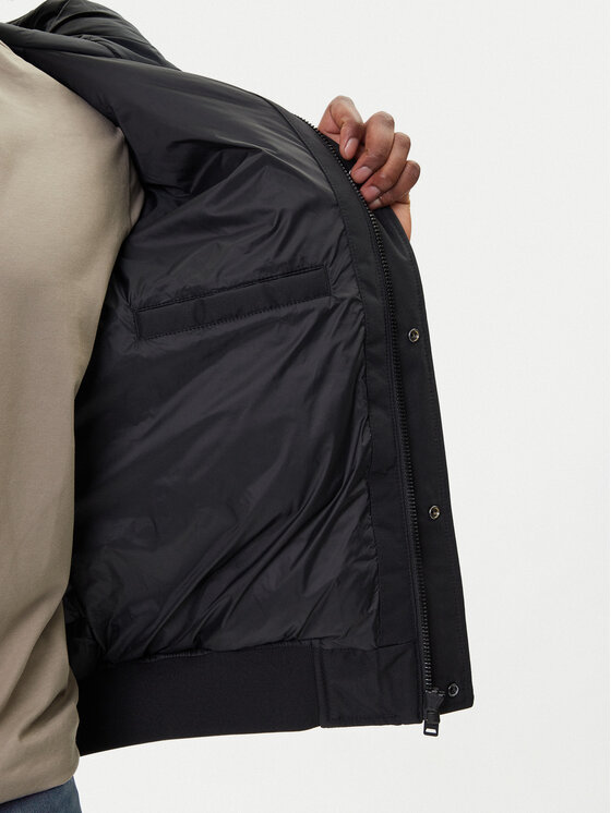 BOSS BOSS Télikabát Osis1 50547099 Fekete Relaxed Fit