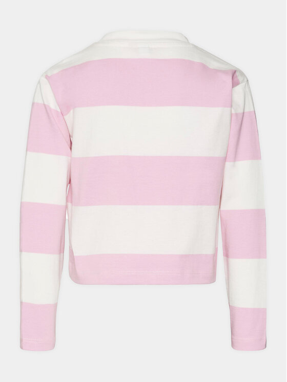 Vero Moda Girl Vero Moda Girl Блузка Onella 10302391 Рожевий Cropped Fit