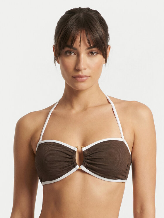 Seafolly Seafolly Bikini augšdaļa Beach Bound 31283-072 Brūns