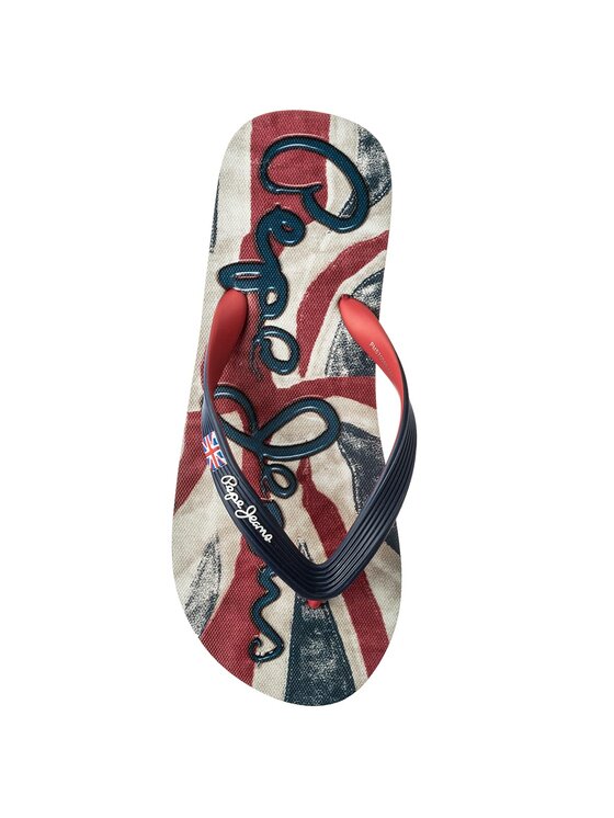 Pepe Jeans Pepe Jeans Šlepetės per pirštą Hawi Flag PMS70050 Tamsiai mėlyna