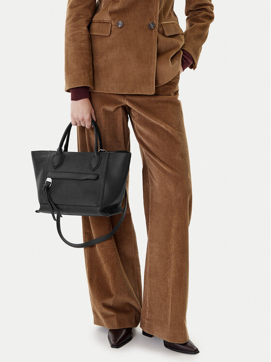 Longchamp Longchamp Kabelka 10104HTA Čierna