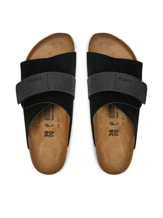 Birkenstock Birkenstock Klapki Kyoto Lenb 1022566 Czarny