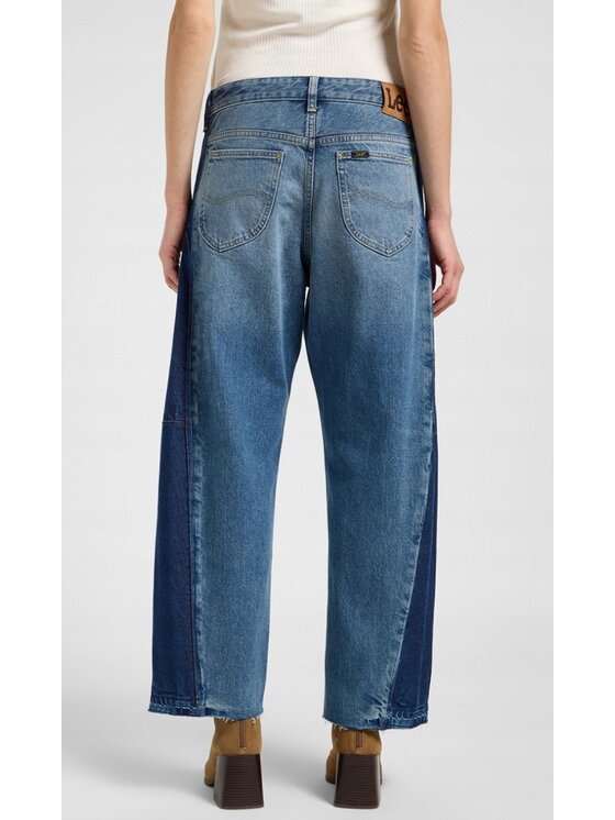 Lee Lee Jeansy Loose Rider Niebieski Loose Fit