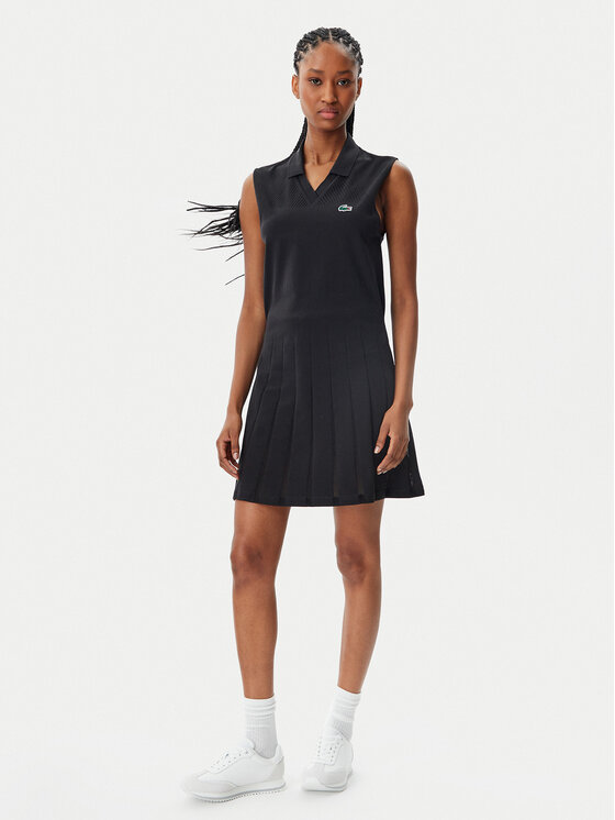 Lacoste Lacoste Teniszruha EF0615 Fekete Slim Fit