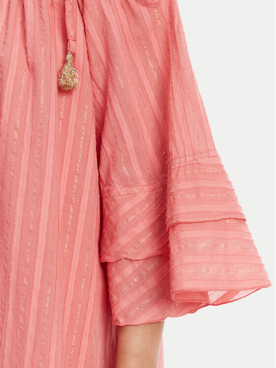 Devotion TWINS Devotion TWINS Rochie de vară Amazing 025.357G Coral Loose Fit
