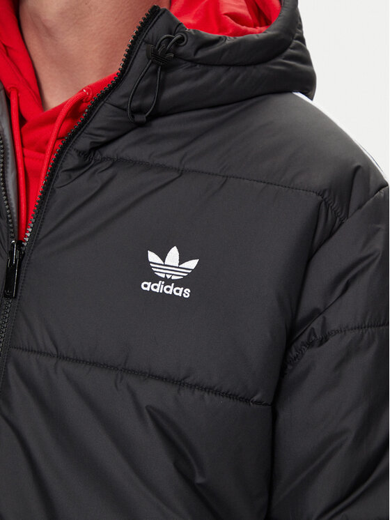 adidas adidas Зимова куртка adicolor JD9071 Чорний Regular Fit