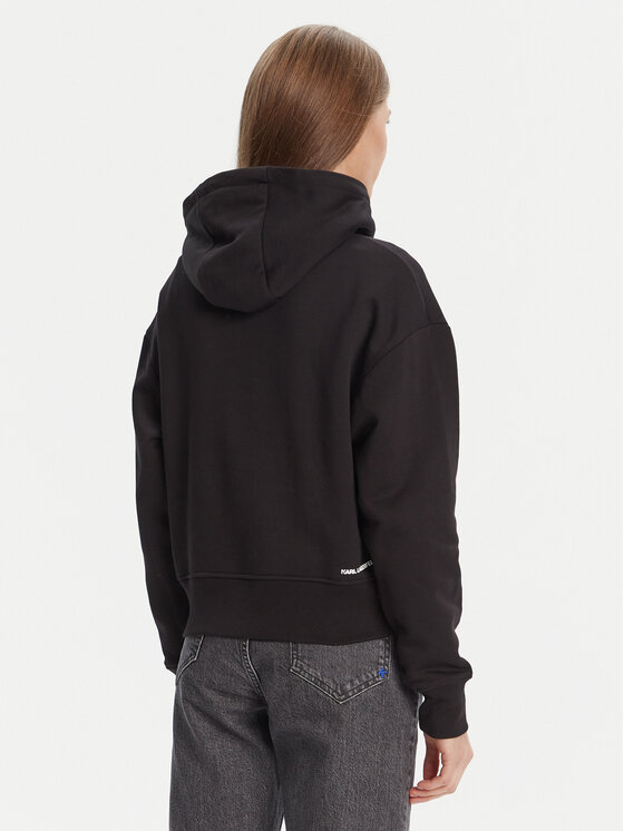 KARL LAGERFELD KARL LAGERFELD Felpa A3W20053 Nero Regular Fit