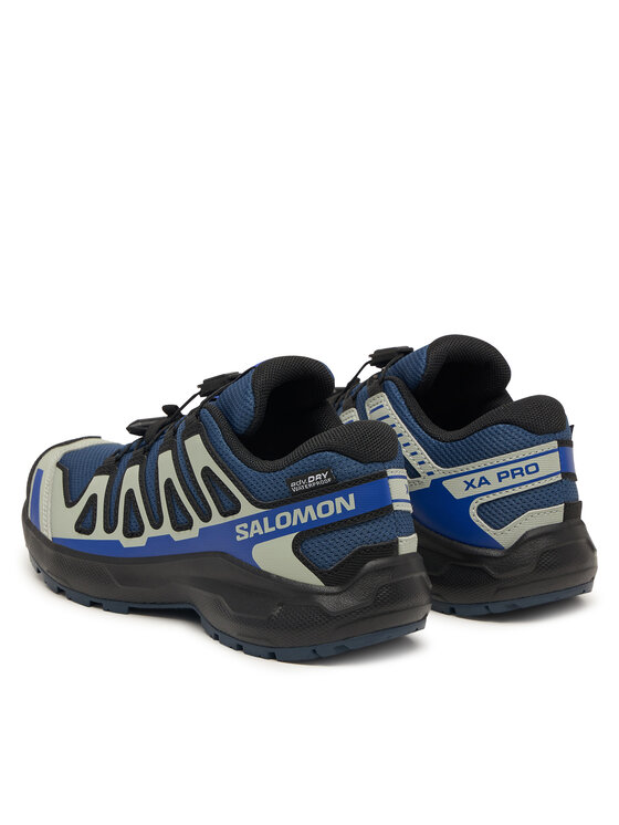 Salomon Salomon Παπούτσια πεζοπορίας Xa Pro Waterproof L49308200 Μπλε