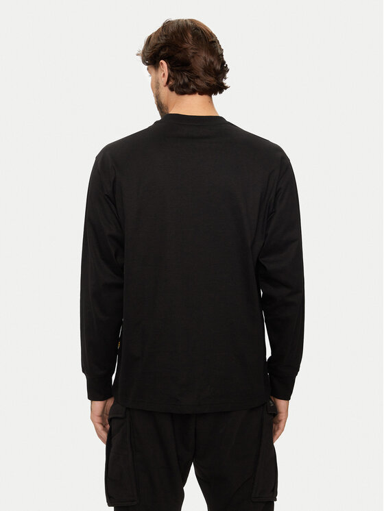G-Star Raw G-Star Raw Majica dugih rukava Center Chest D25078 C336 6484 Crna Oversize